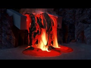 400GB’s full of Lava - Houdini 15 Lava Simulation in 4K