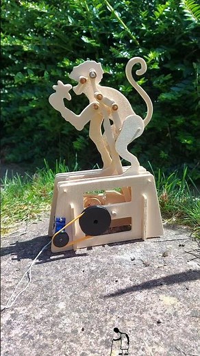 Solar Powered Automata - Monkey