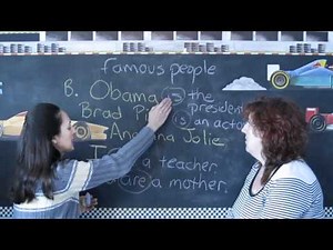 Lesson 17 - Present forms of BE (am, is, are) - Learn English with Jennifer