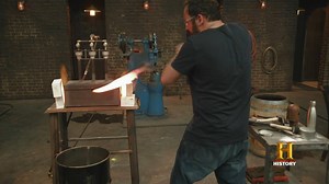 83K views · 1.3K reactions | The bladesmiths must forge a signature weapon using everyday steel objects like ball bearings and shovels as their only source material. Who will make it through the season finale of #ForgedInFire? | HISTORY | Facebook