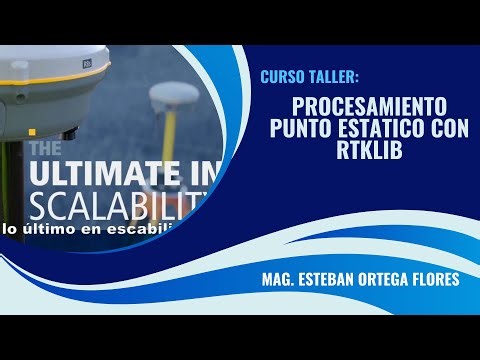PROCESAMIENTO PUNTO ESTATICO RTKLIB PASO A PASO