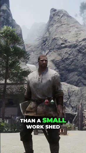 Skyrim Farm Build: From Nothing to a Thriving Homestead #shorts