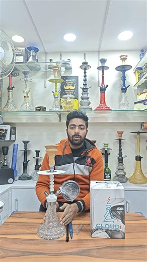 Russian Hookah Unboxing and Review #hookah #hookahcollection #sastehookah #hookahflavour #shorts