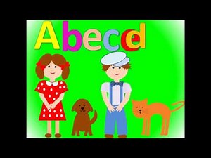 Abeceda pre deti / Učíme sa abecedu / Spoznávame písmenká / Abeceda slovensky