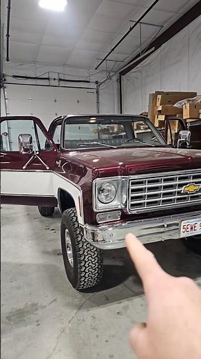 Finishing up the 1975 K10 frame off build