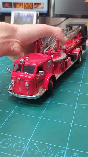 Vintage Franklin Mint 1954 American La France 700 Fire Engine Unboxing