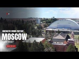 MOSCOW IDAHO DRONE FOOTAGE 2021 & 2022