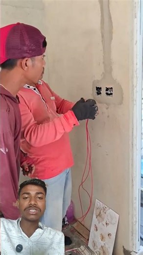 The correct way to insert a wire into a pipe