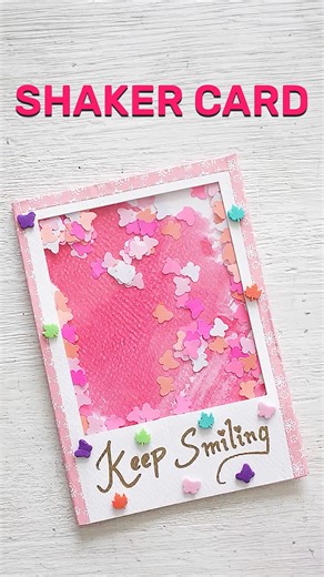 Shake it, shine it, love it! ✨💌 This Shaker Card DIY is super easy, fun to make, and perfect for birthdays, surprises, and handmade gifting 🎉✂️ All you need is paper, a little creativity, and a lot of love 💖 👉 Follow for more easy paper craft ideas 👉 Save this reel to try it later #shakercard #shakercarddiy #handmadecard #diycard #cardmaking #papercraft #paperart #easycraft #kidscraft #homemadecard #greetingcard #craftreels #reelsinstagram #fbReels #instareels #diyreels #craftideas #creativ
