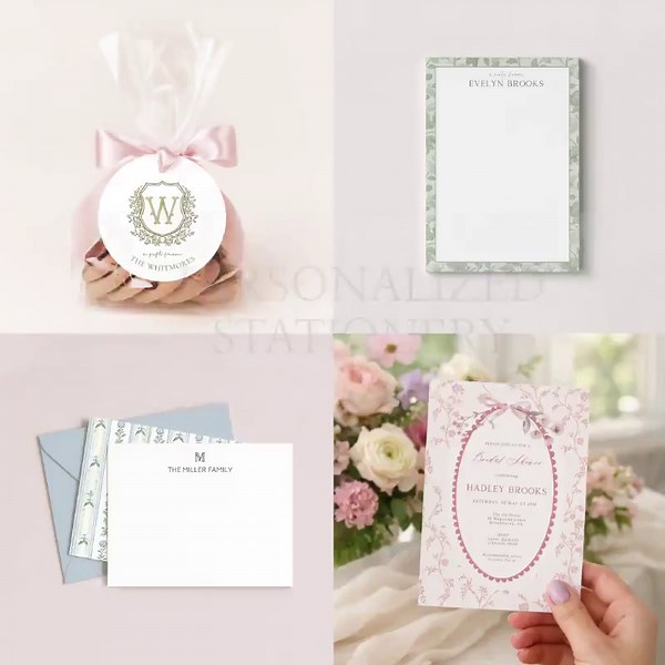 Personalized Thank You Cards, Custom Note Cards, Monogram Stationery, Note Cards With Envelopes, Custom Stationary Gift Set, Thank You Notes - Etsy