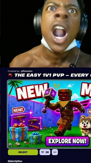 ISHOWSPEED REVEALS HOW TO GET MILLIONS OF VBUCKS IN FORTNITE TOP 🎁😱 #fortnite #shorts