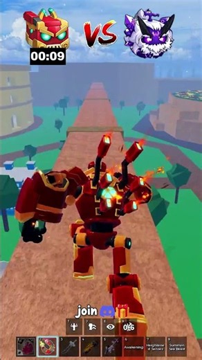 Arcsteel Magnet🧲 vs Runic Yeti🟣 in Blox Fruits Update 30