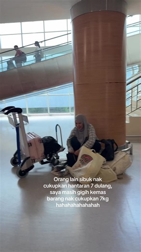 Situasi kat airport setiap kali nak balik 🤣🤣🤣