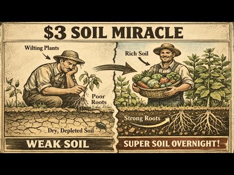 The $3 Mineral That Turns Weak Soil Into Super Soil Overnight