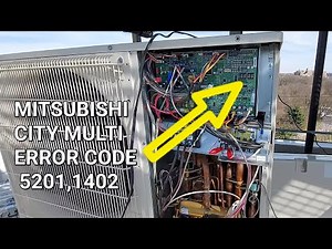 MITSUBISHI CITY MULTI ERROR CODE TROUBLESHOOTING