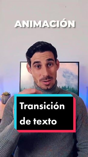 prende a hacer transiciones de texto. Ya hemos hablado de lo útil que es poner subtítulos a los vídeos y agregarles animaciones para llamar más la atención. Esta transición de texto es bastante llamativa y sencilla. A mi me gusta usarla cuando hablo de cosas que cambian, para remarcar el mensaje con la animación. #aftereffects #textanimation #texttransitions #videoediting #tutorialvideo #aftereffectsedit