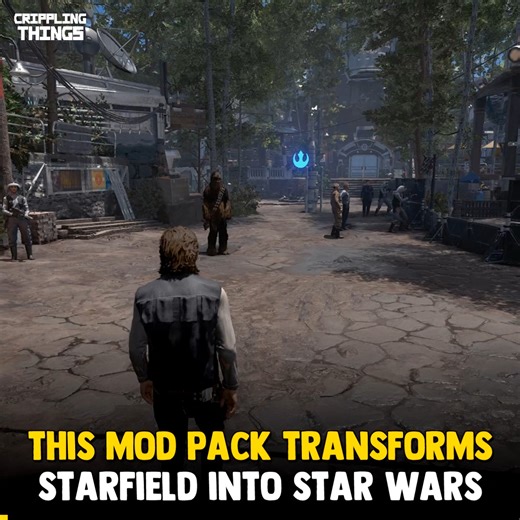 This mod pack for Starfield turns it into a brand new Star Wars game 🔥 | Crippling Things