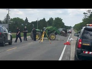 Tractor crash