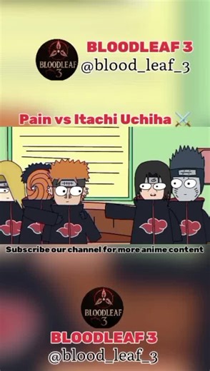 Pain vs Itachi Uchiha: The Ultimate Anime Showdown
