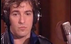 we are the world Bruce Springsteen 录制现场
