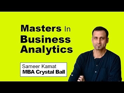 Masters in Business Analytics