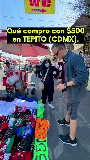 Comprando en TEPITO con $500 pesos 🇲🇽