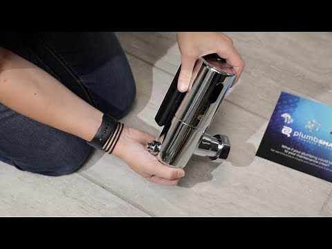 Installing and Registering a Zurn ZTR Series Battery-Powered, Sensor-Operated Smart Flush Valve