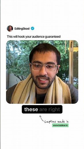 Hooking your audience through editing 101