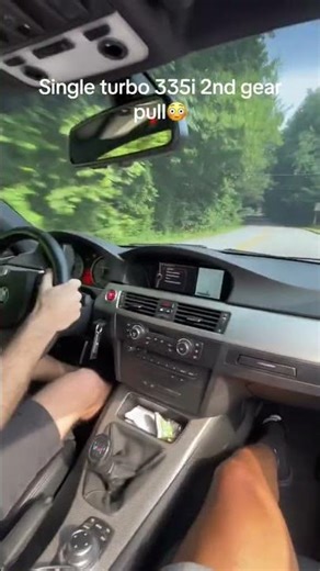 Single turbo 335i sounds insane.
