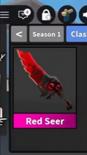 trading red seer #mm2 #minecraft