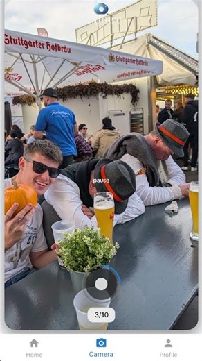 A disposable virtual camera you can share with friends (it's free!) 🔗 www.captureapp.app #memories