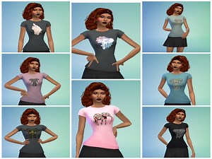 Art Deco / Sims 4 Clothing sets