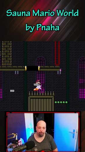 Sauna Mario World | Level 5 H2 #kaizo #smw #mario #supermarioworld