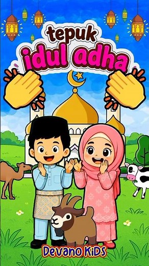 Eid al-Adha Clap | Cheerful Islamic Children's Song | Educational Ice Breaker for Preschool & Kin...