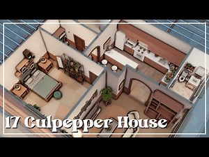 I gave 17 Culpepper House a makeover in The Sims 4