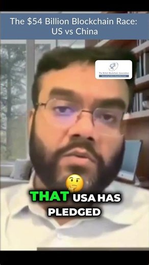 The $54 Billion Blockchain Race: US vs China #news #blockchain #usa #china #economy #shorts