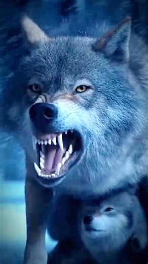 🙏 Brave Man Saves Wolf Cub from Deadly Attack #youtubeshorts #trending #viral #shorts #shortsfeed