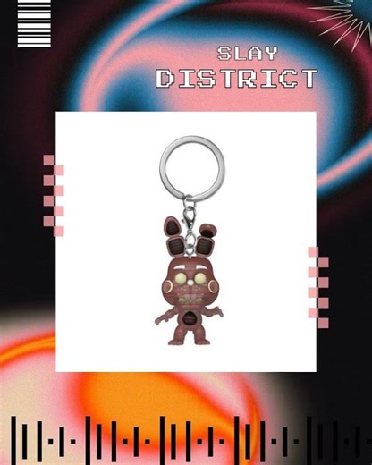 Funko Five Night's at Freddy's System Error Bonnie Pocket Pop! Key Chain