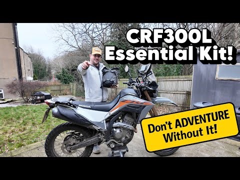 Honda CRF300L Essentials You Should Always Carry!