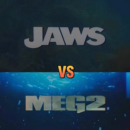 Jaws 1975 vs Meg 2 the trench #viral #edit #sharks | Song credits: ‪@CRIMSON_REX345‬
