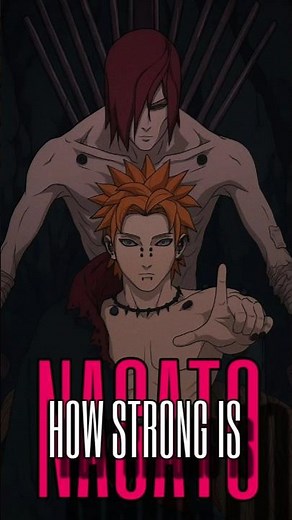 HOW STRONG IS NAGATO #naruto #shorts #short