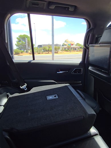 Exploring the Toyota Landcruiser 300 Rear Seats