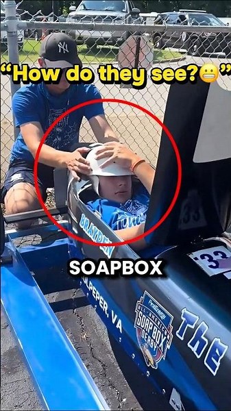 Why Soapbox Racers Race Almost Blind 😳
