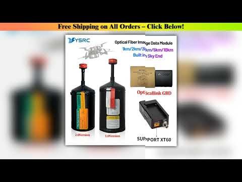 FPV Fiber Optic Module Image Digital Module Anti-Interference 0.5mm Fiber Optic Canister