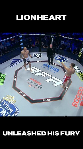 Anthony Smith saw his opening and unloaded! #mma #fight #ko #knockout | LFA: Legacy Fighting Alliance