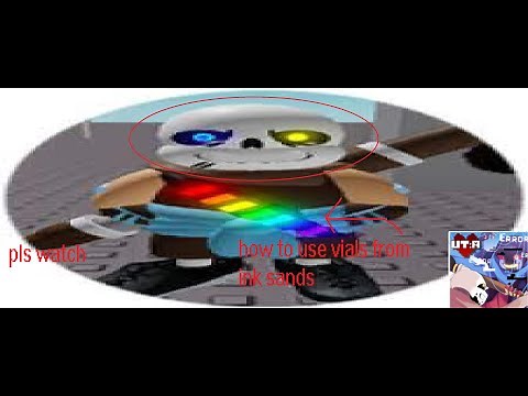 Undertale : Arena | How To Use Ink Sans Vials + Ink Showcase + Small Tips