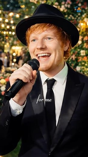 Ed Sheeran LIVE performance - Perfect (Lyrics) AI Version #AIStudioBop