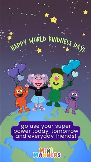 Teaching Kids Kindness for World Kindness Day ❤️