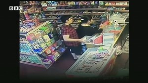 579K views · 1.1K reactions | A woman and a teenage boy have been caught on CCTV stealing money from a charity box at a newsagents in Hythe. The box was set up to raise money for a Kent teenager who has been told she has two years to live. We welcome your comments on here but please refrain from abusive language. | BBC Kent | Facebook