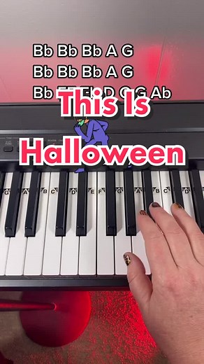 Spooky Piano Tutorial for Halloween 🎃👻